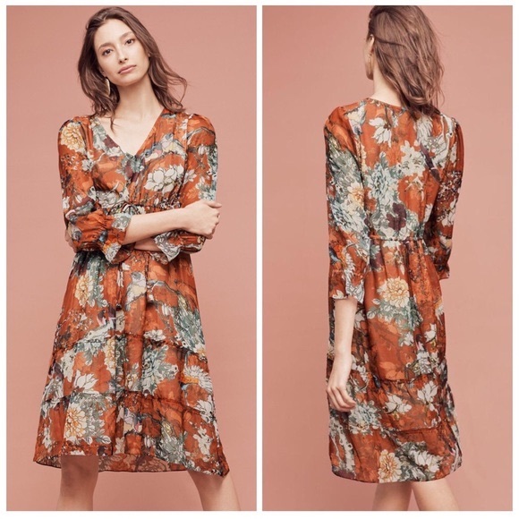 Anthropologie Hemant Nandita Zeri Dress 